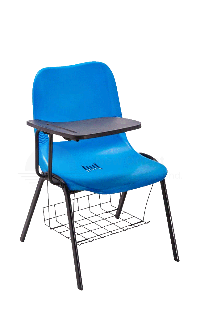 Student Chair with Table and Basket